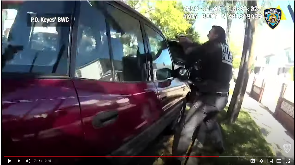 NYPD releases body cam footage in Dent shooting